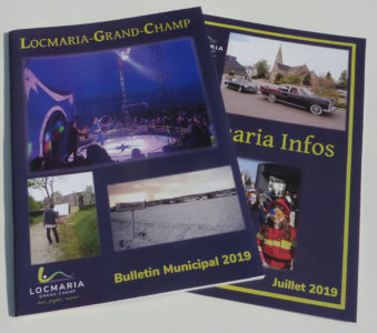 bulletin municipal Locmaria-Grand-Champ : mise en page et l'impression