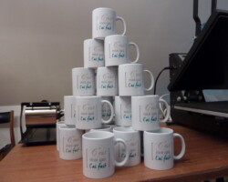 Impression de mug personnalisé